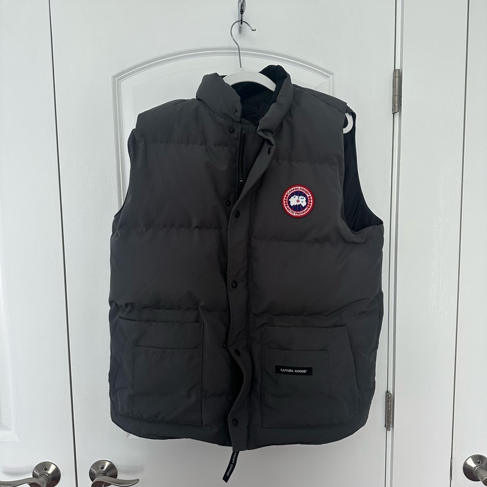 Canada Goose Gray Puffer Vest